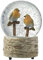 Unbekannt HSE Weihnachts-Schneekugel/Kuppel/Wasserball Two Robins