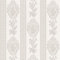 Edle Tapete weiß silber mit Glitzer | Elegante Barock Tapete mit Ornament aus Vinyl | Vintage Papiertapete mit Glitzereffekt ideal für Schlafzimmer
