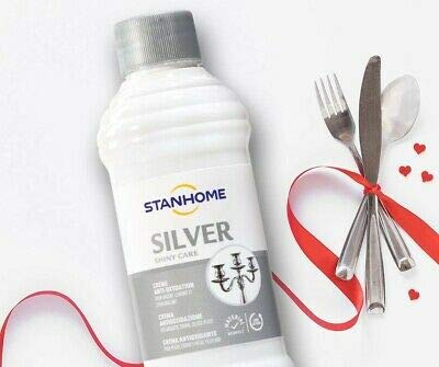 Stanhome Silver Crème antioxydante pour Argent, Chrome et Silver Plate
