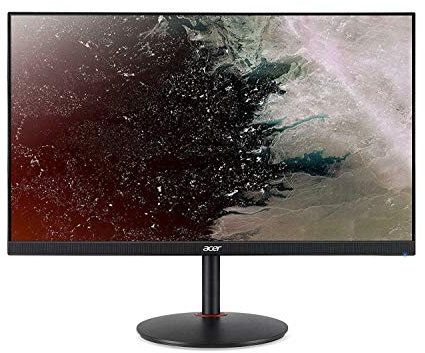 Acer Nitro XV272 Xbmiiprx 27 Full HD (1920 x 1080) IPS Gaming Monitor with AMD Radeon FREESYNC Technology, 240Hz, Up to 0.1ms, DisplayHDR400, 99% sRGB, (2 x HDMI 2.0 Ports & 1 x Display Port), Black