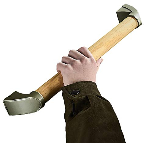 XRZS Haltegriffe Für Senioren Holz, Haltegriff Für Außenbereiche, Griffstangen Für Das Bad, Rutschfreier Haltegriff, Für WC Bad Badewanne Treppenhandlauf34cm