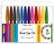 Pentel SES15-12 Brush Sign Pen, Basic-Sortierung, Faserschreiber, pinselähnliche Spitze, 12 Stück, farblich sortiert