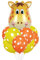 ballonfritz® Tiere Safari Dschungel Ballon 11 tlg. Set - XXL Giraffe Kopf Luftballon 63x46x20cm als Geburtstagsgeschenk, Party-Deko oder Überraschung den Kindergeburtstag