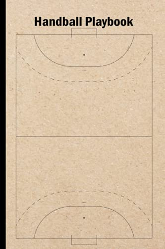 Handball Playbook: Handball Field Diagrams Notebook For Handball Coach, Coaching Record Book for Tracking progress, Handball Coach School, Size 6X9, 120 Pages