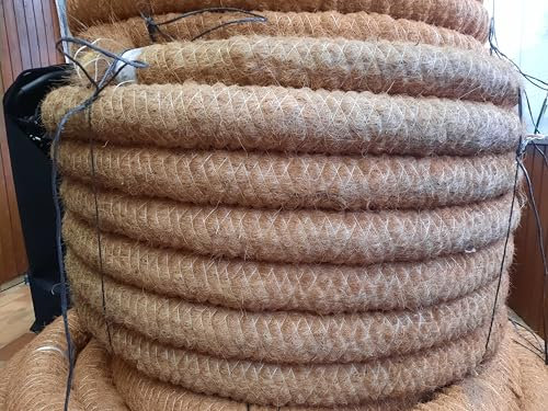 Drainagerohr Sickerrohr Kokosummantelt Kokosfilter Entwässerung DN65 NEU (10 Meter)