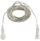 Lights4fun Essential Connect 5m Verlängerungskabel transparent nur kompatibel mit unserer Serie