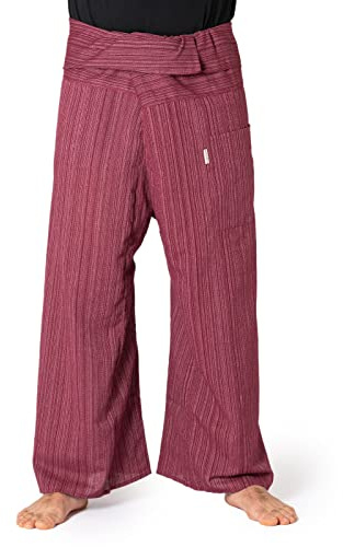 PANASIAM Fisherman Pants lini, bordeauxred, XL