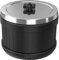 Rock Tumbler Barrel Extral Large Capacity 2.5 Lbs 5 x 4 inch, Rubber Material, with Durable Leak-proof Lid, Compatiable C1&C1 Pro Rock Tumbler