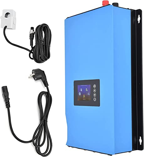 Genway Solar Grid Inverter DC25-60V auf 220VAC Tie Wechselrichter Power Limiter Pure Sinus Connected EU Plug