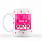 WONDERNASTIC - Taza Me tenéis hasta el c*ño, Capacidad de 350 ml, Color Blanco, Taza de Cerámica, Apta para Lavavajillas y Microondas, Divertido y Original, Diseño Exclusivo