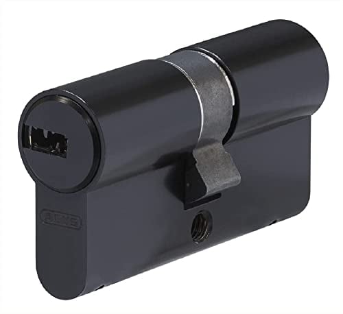 ABUS Profil-Zylinder D6XBL 30/40 mit Codekarte und 5 Schlüsseln - 96804 - schwarz