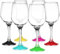 Glasmark Krosno - Set di 6 bicchieri da vino rosso, 0,25 l, per vino rosso, bicchieri da vino bianco, bicchieri da vino rosso, bicchieri da vino bianco, calici, lavabili in lavastoviglie, mix 6 x 250