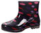 Stivali Pioggia Donna Impermeabili Leggeri - Stivaletti Gomma Antiscivolo Allagamento da Lavoro - Ankle Boots Antipioggia Antivento per Giardino Giardinaggio Outdoor