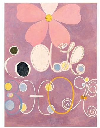 Pathos Studio HILMA AF KLINT - The Ten Largest (Nr. 5, Erwachsenenalter) (Giclée Kunstdruck) 20,3 x 25,4 cm
