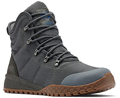 Columbia Fairbanks Omni-Heat, Stivali da Neve Uomo, Graphite/Dark Moss 2024 , 46 EU