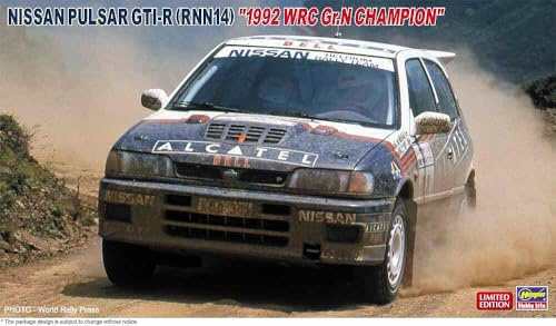 Hasegawa 620676-1/24 Nissan Pulsar GTI-R, 1992 WRC Gr. N. Champion - Maßstab 1:24