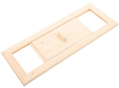 YARNOW Sauna-zedernholz-entlüftungsgitter -sommersauna-belüftungspanel Für Saunaraumzubehör Dampfraumlüftungswerkzeug Mit Einstellbaren Luftspalten Langlebig Und
