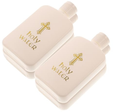 Zerodeko 12pièces Bouteilles Eau Bénite Décoratives pour Mariage Baptême Et Festivals Pratique Et Élégant