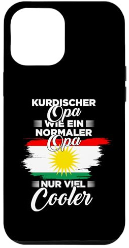 Hülle für iPhone 12 Pro Max Kurdisch Opa Kurden Großvater Kurdistan
