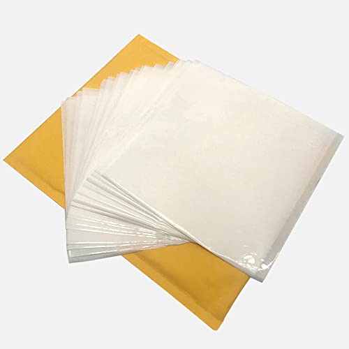 YOUSU PP Druckoberfläche für 3D-Drucker 200 x 200 mm,Polypropylen-Baufolie,einfach anzubringen und zu entfernen,20er-Packung