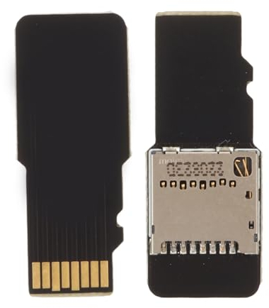 Goshyda Memory Card Expansion Adapter, Gold Plating Process, Smooth Use of Mini Memory Card Cover for 3D Printer for Plus 2 for 3 V2