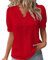 Cocila Damen Tshirt Angebote Tshirt Damen Rundhals Langarm Cardigan Damen Große Größen Tunika Kurzarm Damen Bluse Lila Damen Langarm Elegant Pullover Fledermausaermel Damen Damen Sale Sommer Sale