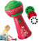 Sghtil Lampe de poche pour enfant, jouet de projection d'image avec 24 motifs de Noël, jouet de projection pour l'éducation précoce