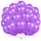 Luftballons Lila,100 Stück Lila Latex Luftballons,Helium Ballon Für Luftballons Geburtstag MäDchen Babyparty Hochzeit Abschluss Party Deko