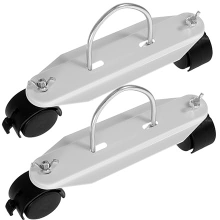 HEALEEP 1par Soporte Móvil Con Ruedas Para Radiadores Eléctricos Base Giratoria Resistente Para Calentadores De Fácil Transporte y Estabilidad Espacios Reducidos