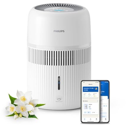 Philips Luftbefeuchter NanoCloud 5000 Serie, Weiß, 4,5l, für Räume bis 50m²