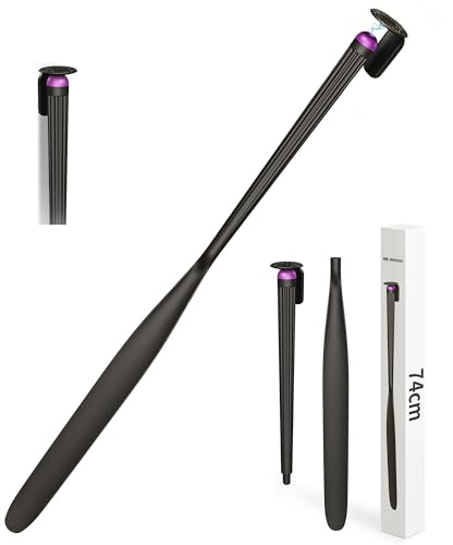 Schuhlöffel Lang 74cm Nylon, Magnetischer Schuhanzieher mit Abnehmbarer, Ergonomisch für Senioren, Schwangere, Ohne Bücken, Alternative zu Kunststoff, Langer Schuhlöffel Shoe Horn mit Geschenkbox