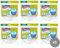 6 pièces Spontex Mop Serpillère Action System Plus rechange 100% microfibbre original