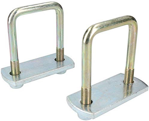 M10 50mm x 80mm bullone a U N-bullone 1 coppia di piastre e dadi ad alta resistenza alla trazione UBR05/08