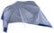 Outsunny 2 in 1 Sonnenschirm Strandschirm Windschutz Strandmuschel Blau Φ210xH222cm