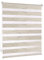 Victoria M. Doppelrollo Klemmfix ohne Bohren, 45 x 150 cm (BxH) Leinen, Rollo Fensterrollo lichtdurchlässig & verdunkelnd，Duo-Rollo Klemmmontage Zebrarollo für Fenster & Türen