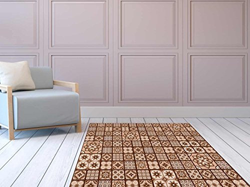 CARPET TILES Brown Tones PVC | Several Measures | Carpet PVC | Soil vinilico | Home Decor 95 x 200 cm