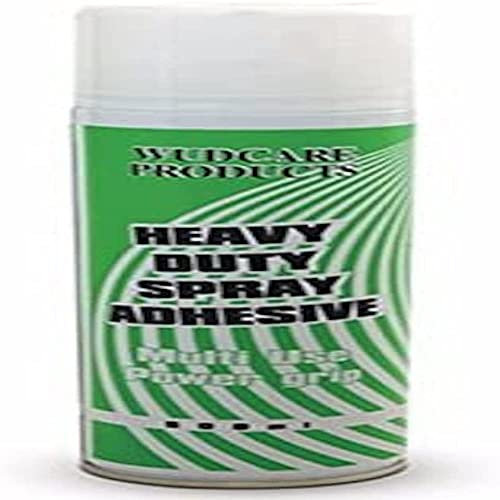 Wudcare WCWHDA500 Heavy Duty Spray Adhesive 500 ml, Clear, 1