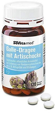 Sovita Med Galle-Dragee-mit-Artischocke Tabletten