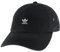 adidas Originals Damen Mini Logo Relaxed Adjustable Cap, Schwarz/Weiß, Einheitsgröße
