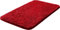Grund Ultrasoft Badematte, 100% Polyacryl, Rubinrot, 80 x 140 cm