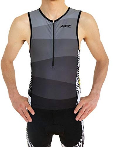 Zoot Herren Triathlon Sport Tank Performance mit Rückentaschen, LSF 50+ und SeamLink-Nähten