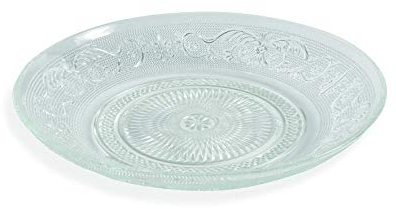 Villa d'Este Home Tivoli 2195444 Imperial - Piatto fondo in vetro, 21 cm