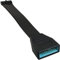 LUORNG 1PC USB 3.0 20 Pin Male to USB 3.0 20-pin Female Extender, USB 3.0 Header Extension Cable, Motherboard Adapter