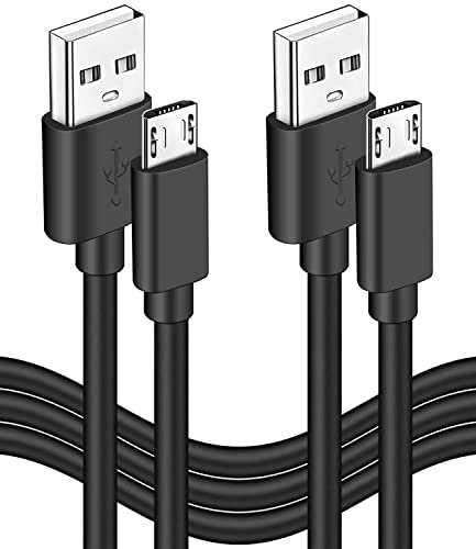 ZHTH Câble d'alimentation micro USB pour Fire TV Stick Intel Computer, Roku, Chromecast et Azulle Quantum Access Asus VivoStick Mini, Cloud Cam PC Sync Câble de charge