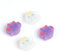 DLseego 4 PCS Thumb Grips Soft Silikon Thumbsticks Cover für Switch/Switch Lite/OLED, Niedliche 3D Cartoon Analog Stick Caps für Joy-Con Controller, Glitzer Geister