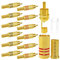 KUOQIY 12 Pièces RCA Connecteur Male, Adaptateur de Connecteur RCA Audio/Vidéo Plaqué Or, pour Multimédia et CCTV (6 Noir + 6 Rouge)