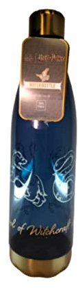 Divas World Gourde Harry Potter bleue sans BPA pour l'école, le sport, 1 l