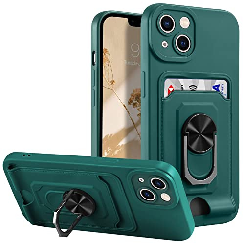 König Design Handyhülle kompatibel mit Apple iPhone 14 Schutzcase Backcover Bumper Etuis Nachtgrün