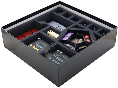Feldherr Schaumstoff-Set + Tokenhalter kompatibel mit Betrayal at House on The Hill: 3. Edition - Grundspielbox