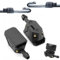 Click&Fit Scheibenwaschdüsen kompatibel mit Ford Transit, Mercedes Sprinter, VW Crafter LKW Minivan; 4-Wege-Wischerdüsen für 8-10 mm Wischerarm